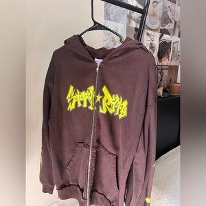 STRAY RATS Zip Up Hoodie
